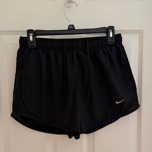 Nike Women's Black low rise Athletic Shorts